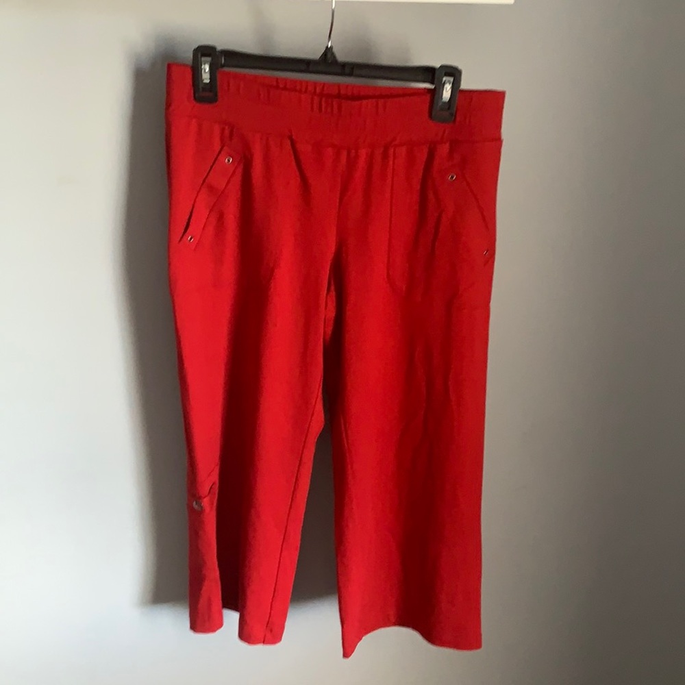 NWT Yansi Fugel Red Sportswear Pants